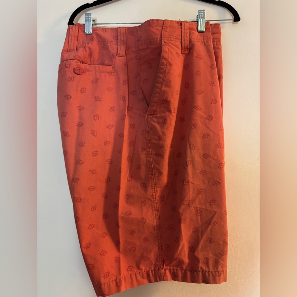 Men's Patterned Salmon Color Shorts